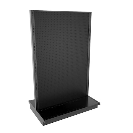 Lozier Gondola Island Display Add-On, Black 48W 78H 16D P416T-AD